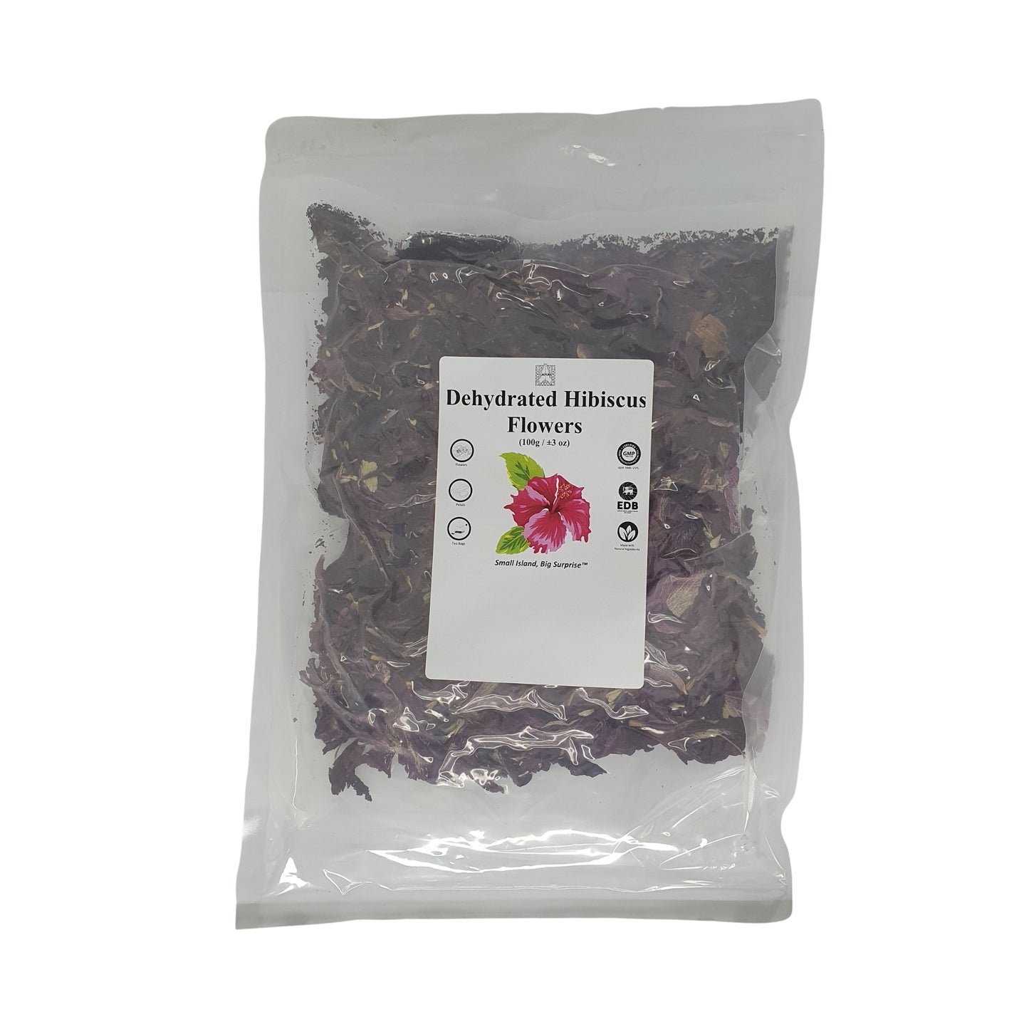 Lakpura® Dehydrated Hibiscus Rosa (Wada Mal) Flowers