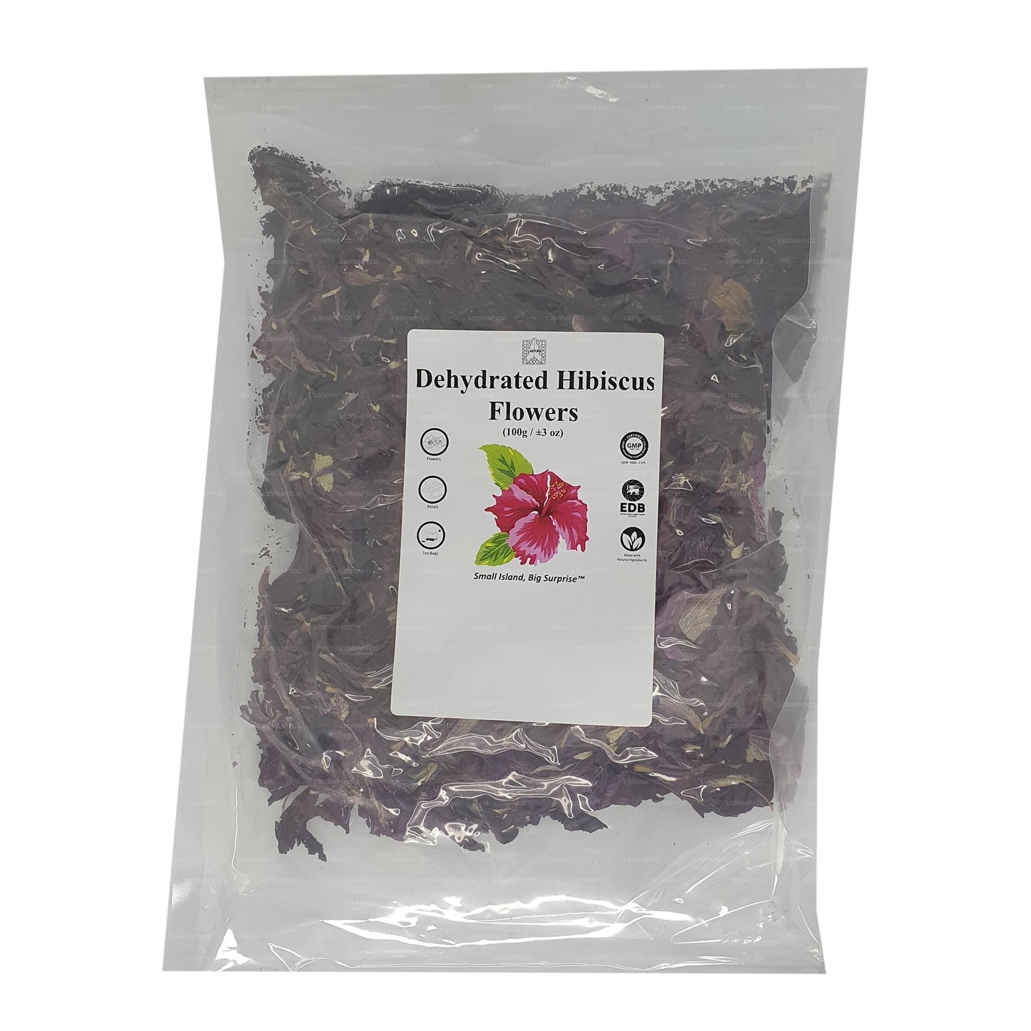 Fleurs d'hibiscus déshydratées Lakpura® (Wada Mal)