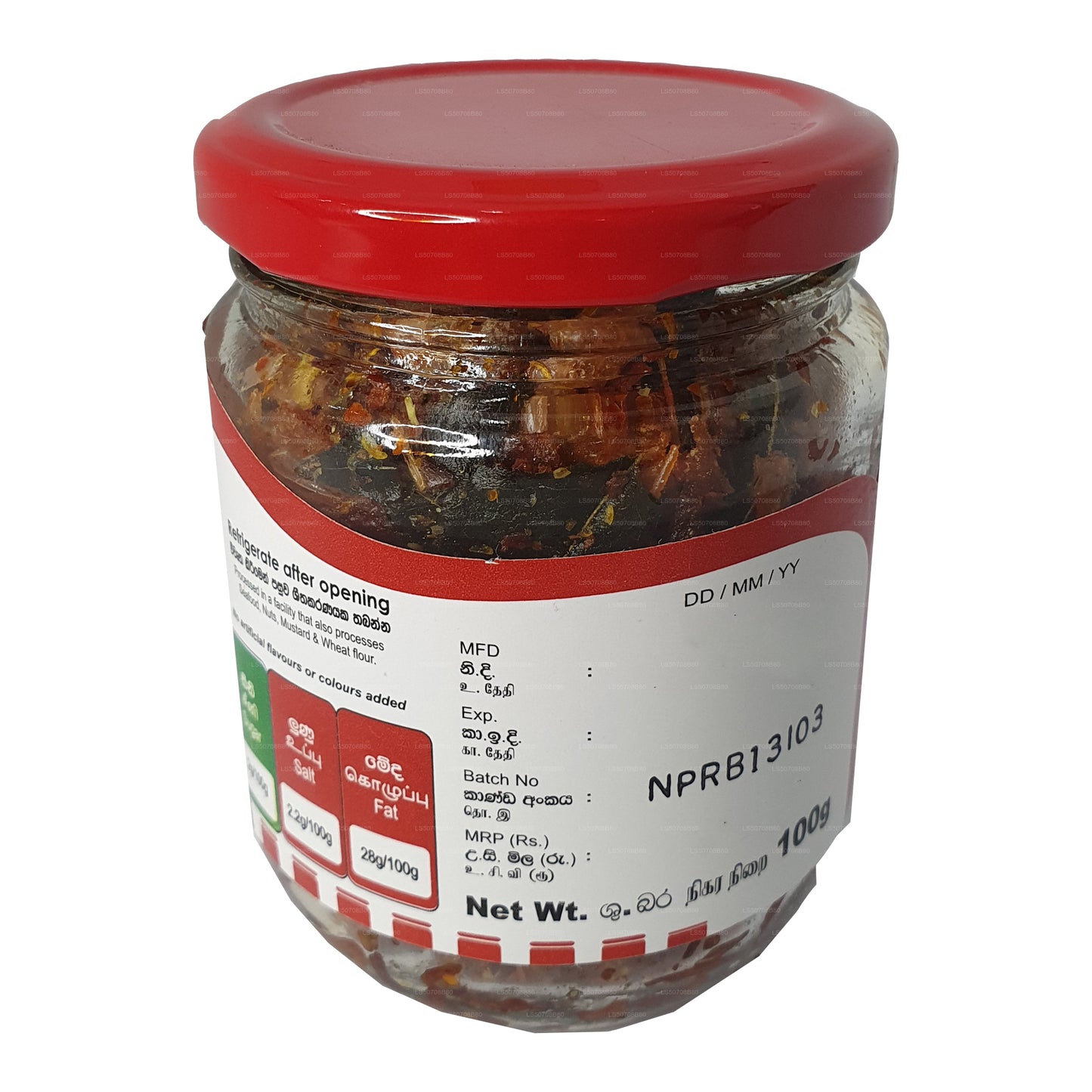 Badun aux crevettes Mc Currie (100g)