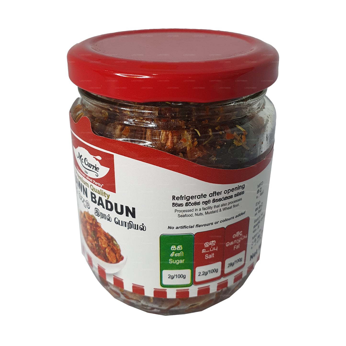 Badun aux crevettes Mc Currie (100g)