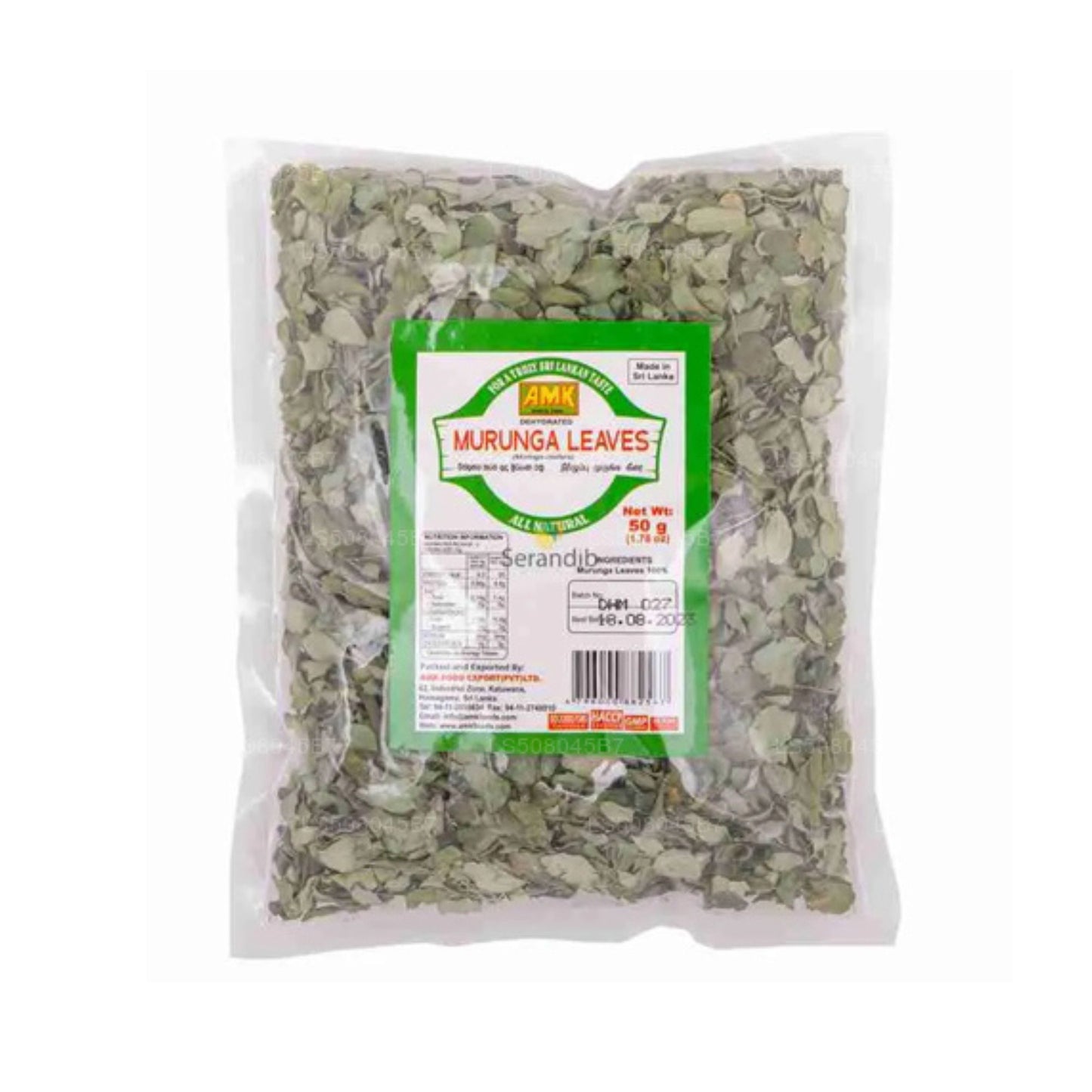 Feuilles de Murunga déshydratées AMK (50 g)