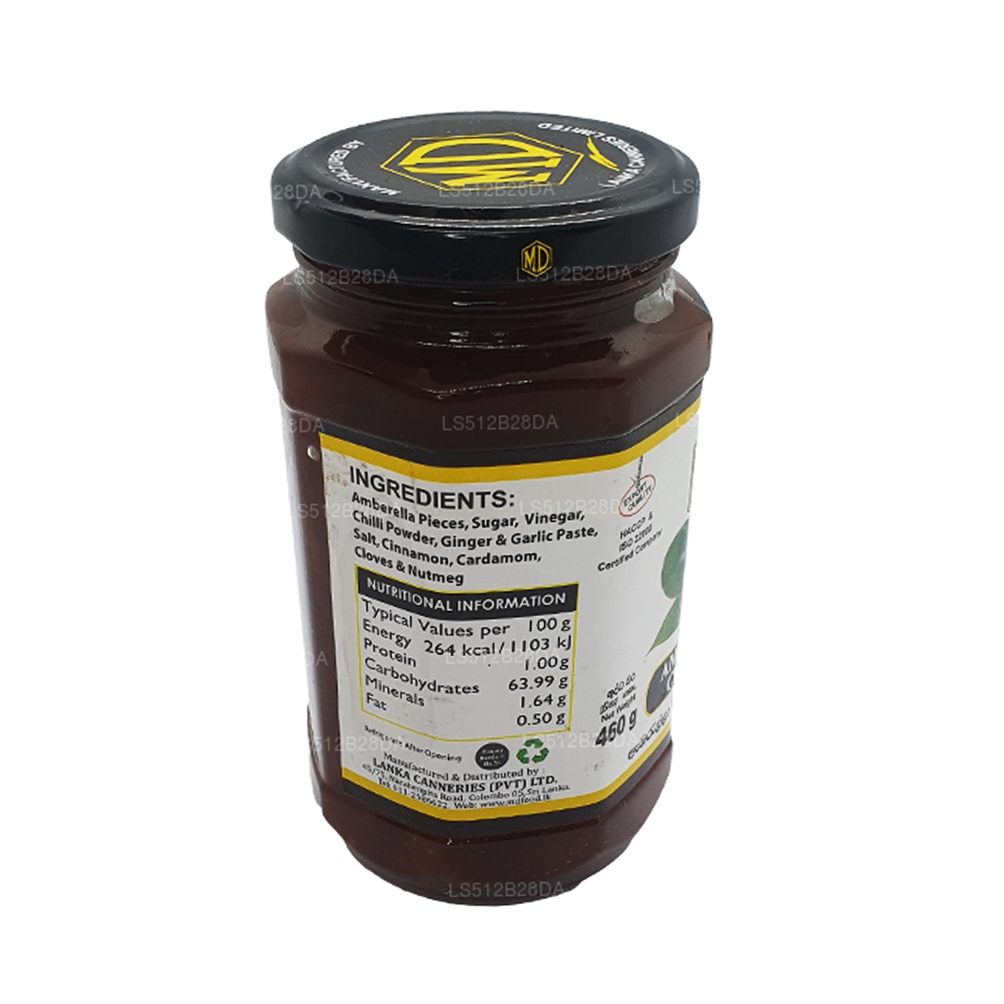 Chutney MD à l'ambarella (460 g)