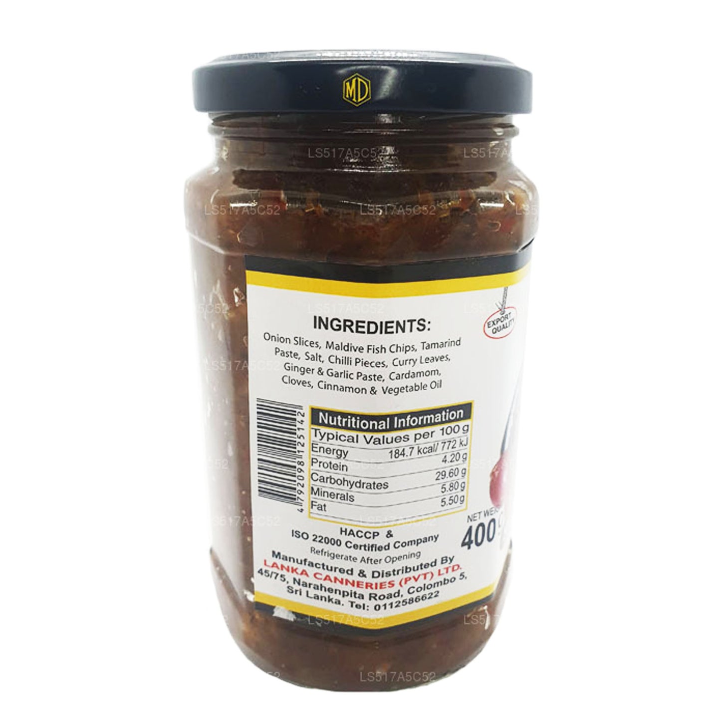Sambol MD Seeni (400 g)