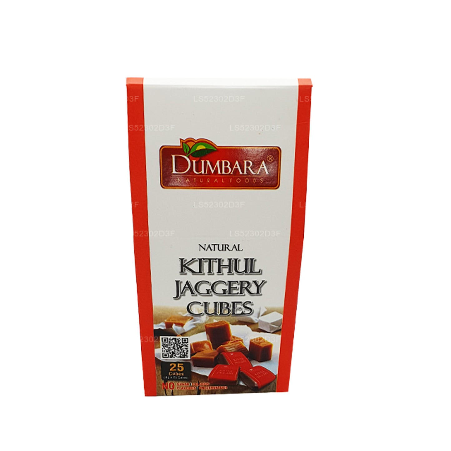 Dumbara Kithul Jaggery 8 g x 25 cubes (200 g)