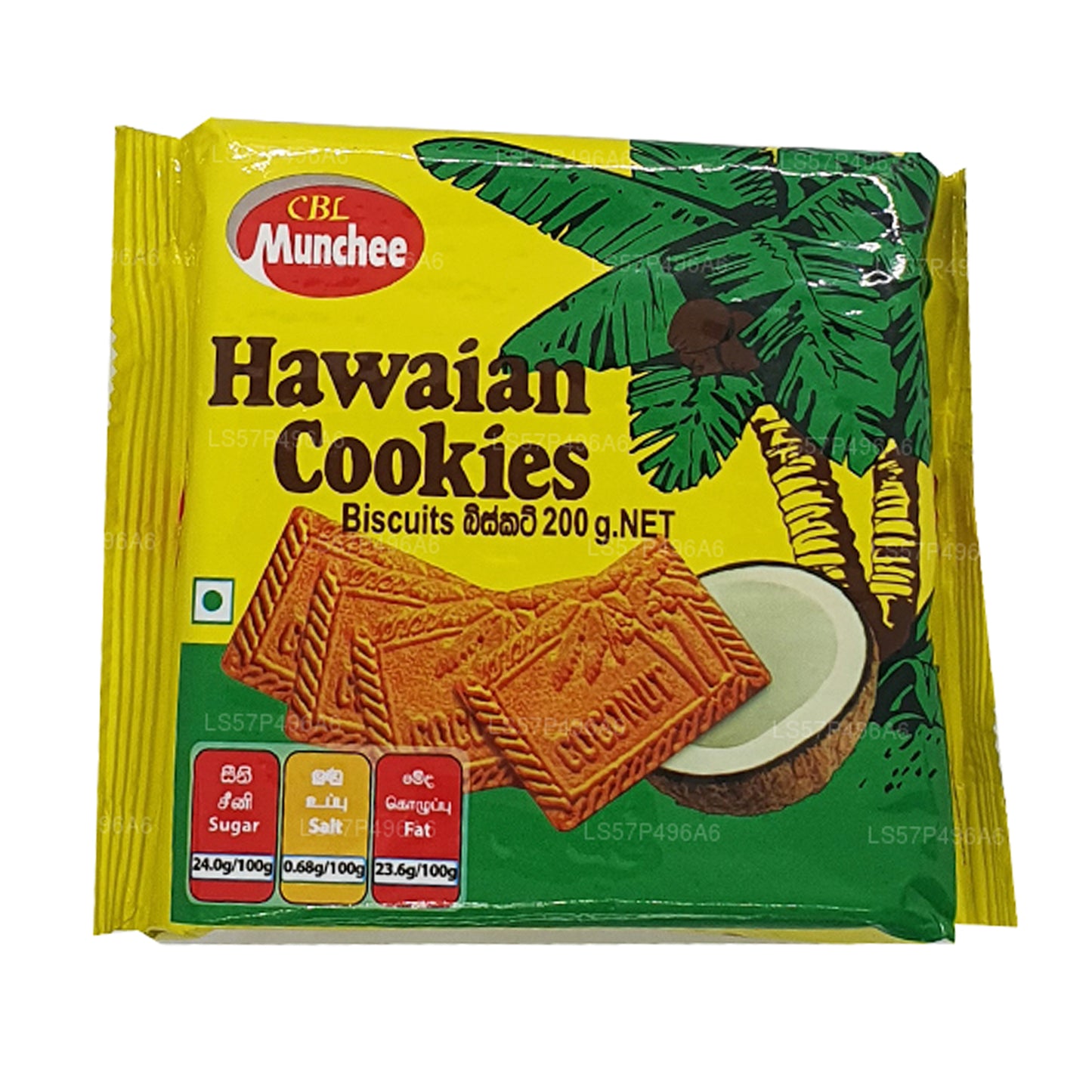 Biscuits hawaïens Munchee (100 g)