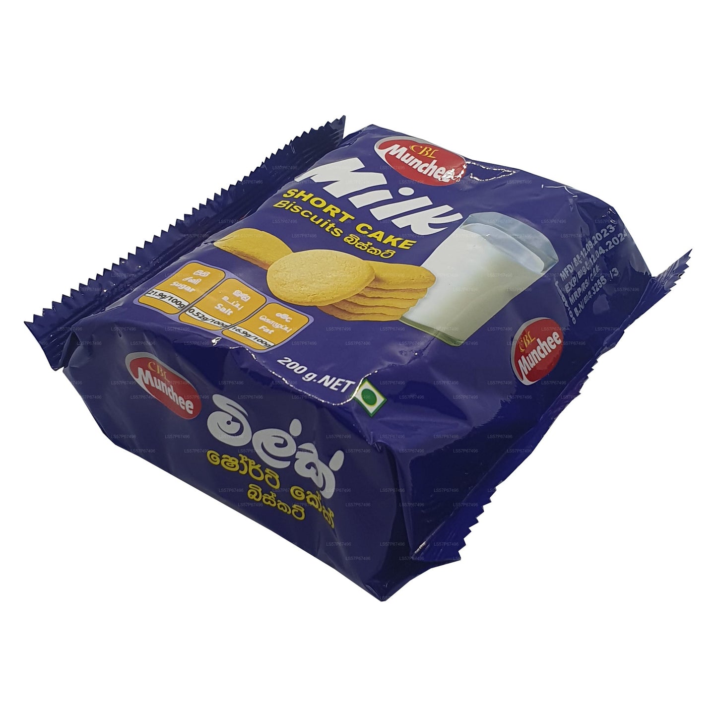 Gâteau court au lait Munchee (85g)