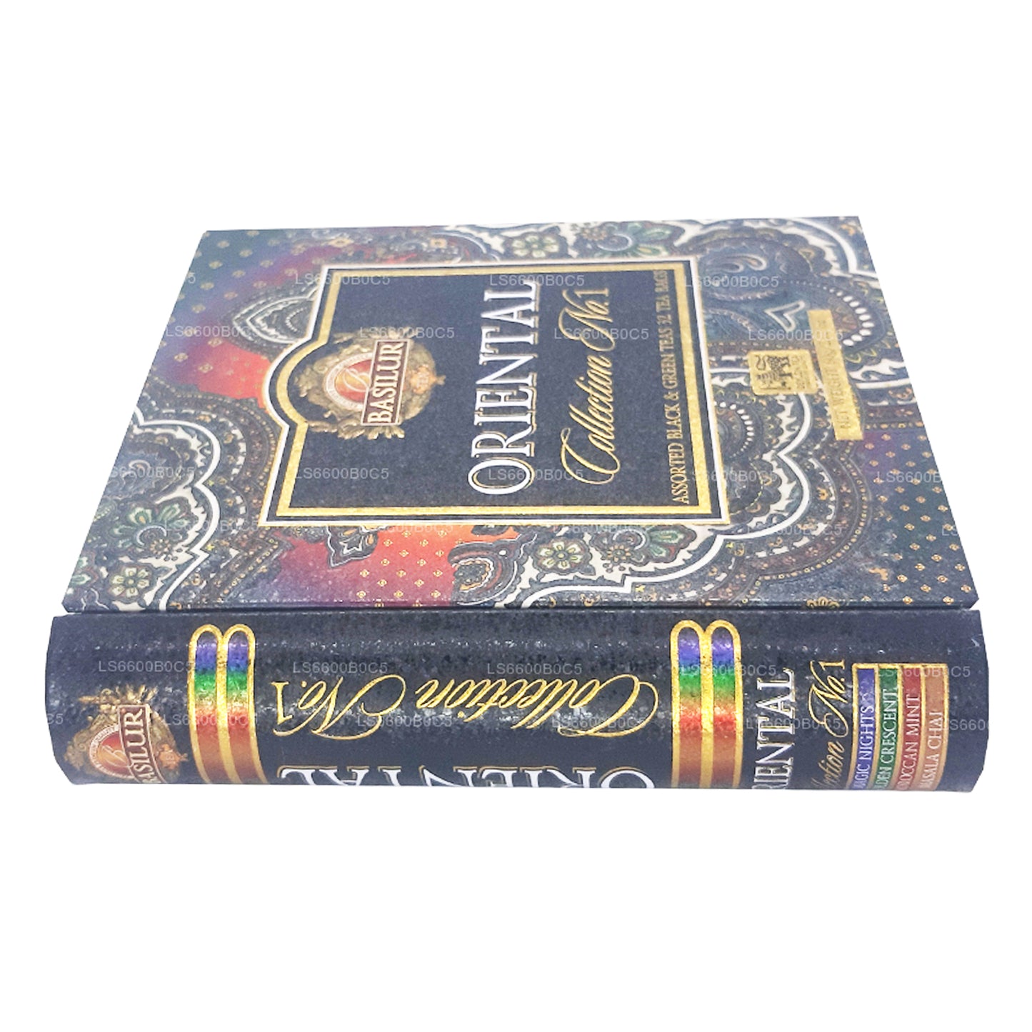 Cahier à thé Basilur Oriental Collection Vol 1 (60 g) 32 sachets de thé