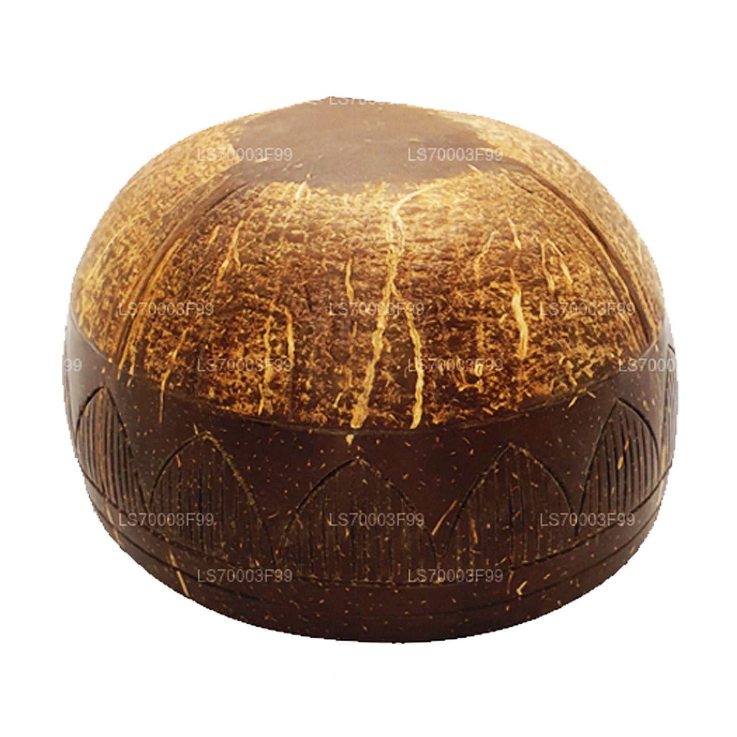 Bol à smoothie à la noix de coco avec cuillère et fourchette