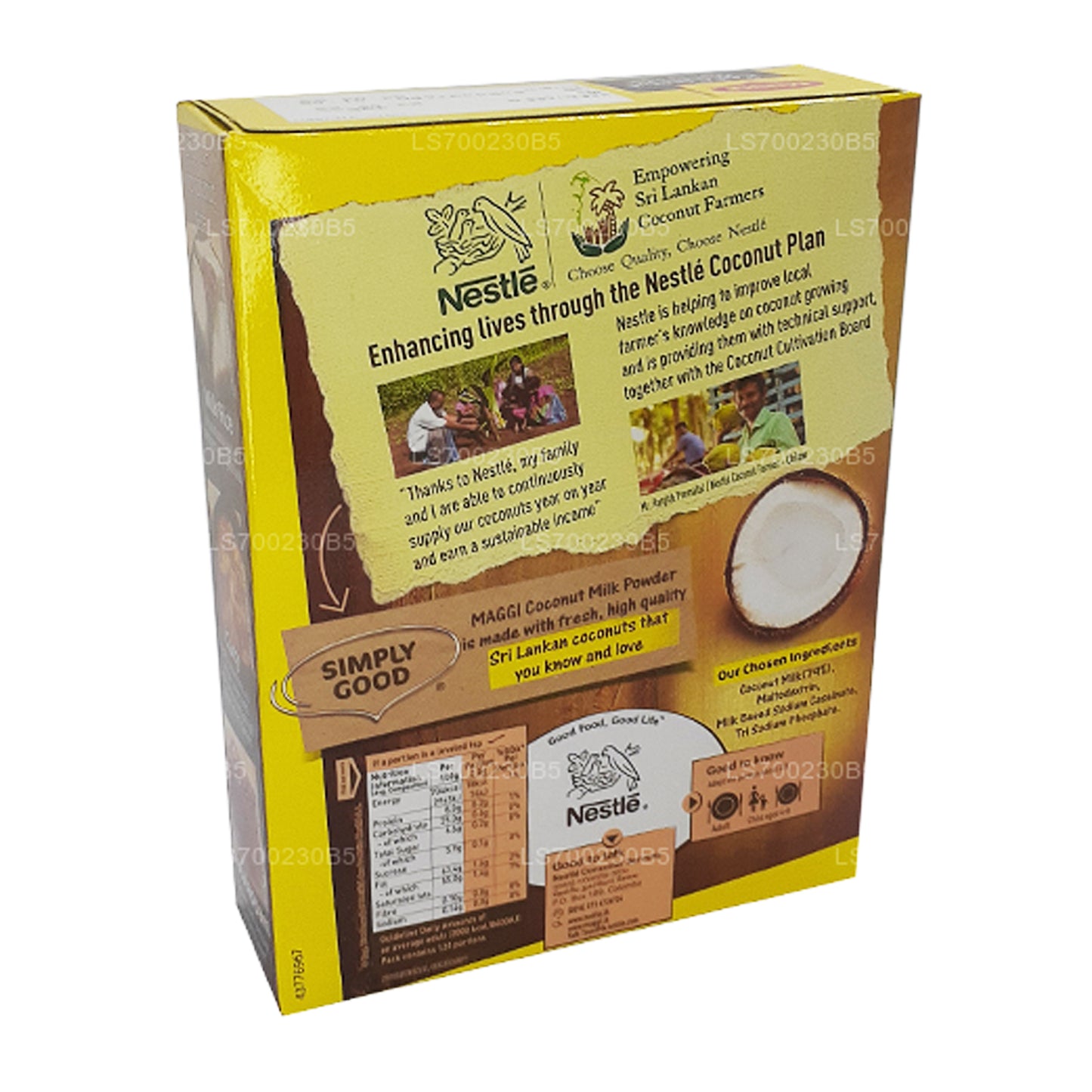 Lait de coco en poudre Maggi (25g)