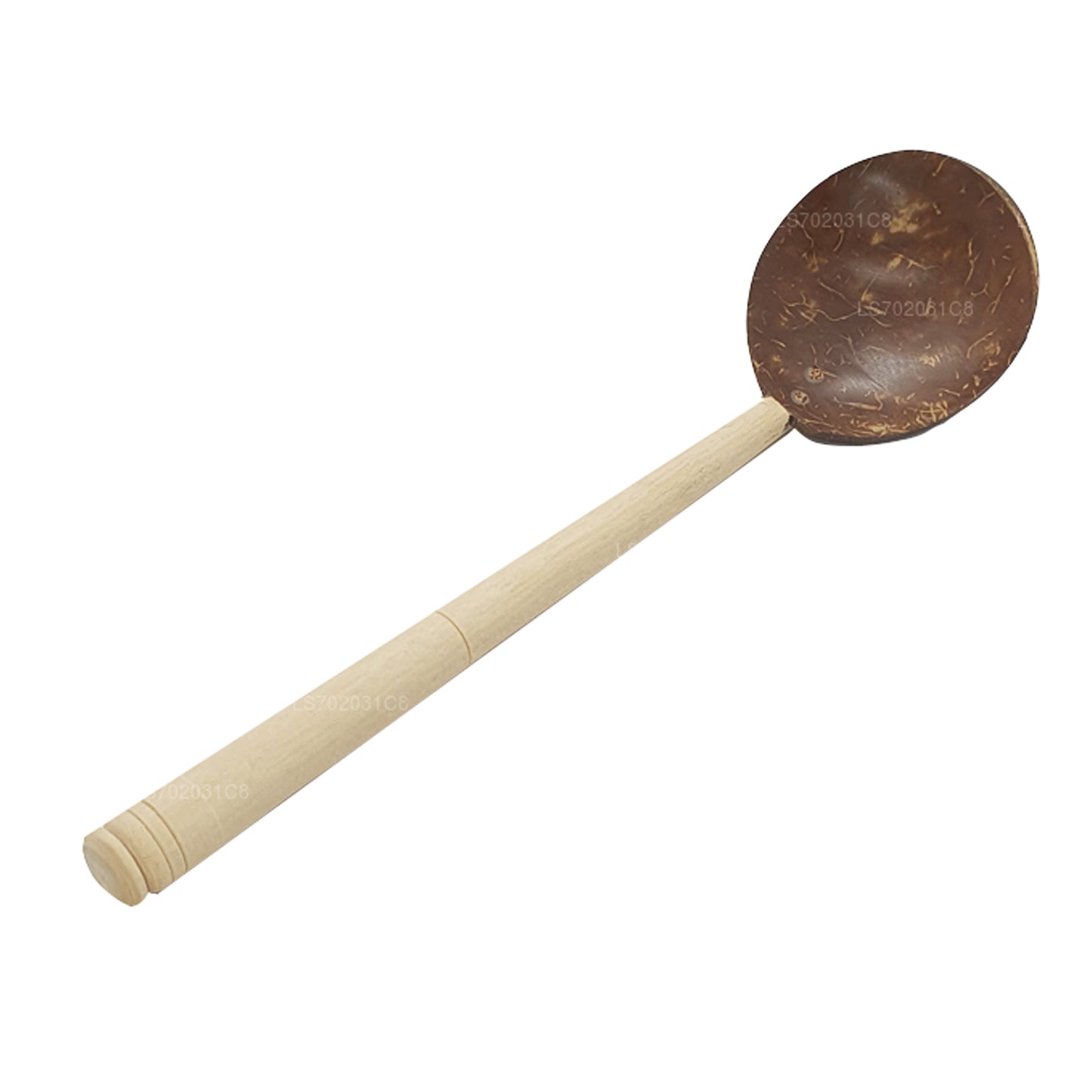Cuillère en noix de coco Lakpura (26 cm)