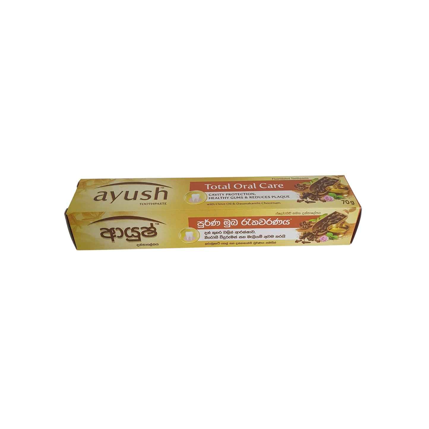 Ayush Anti Caries Huile de clou de girofle Dentifrice