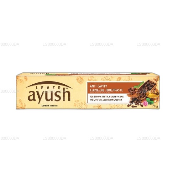 Ayush Anti Caries Huile de clou de girofle Dentifrice