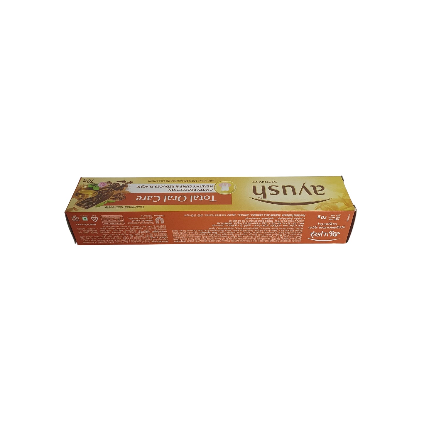 Ayush Anti Caries Huile de clou de girofle Dentifrice