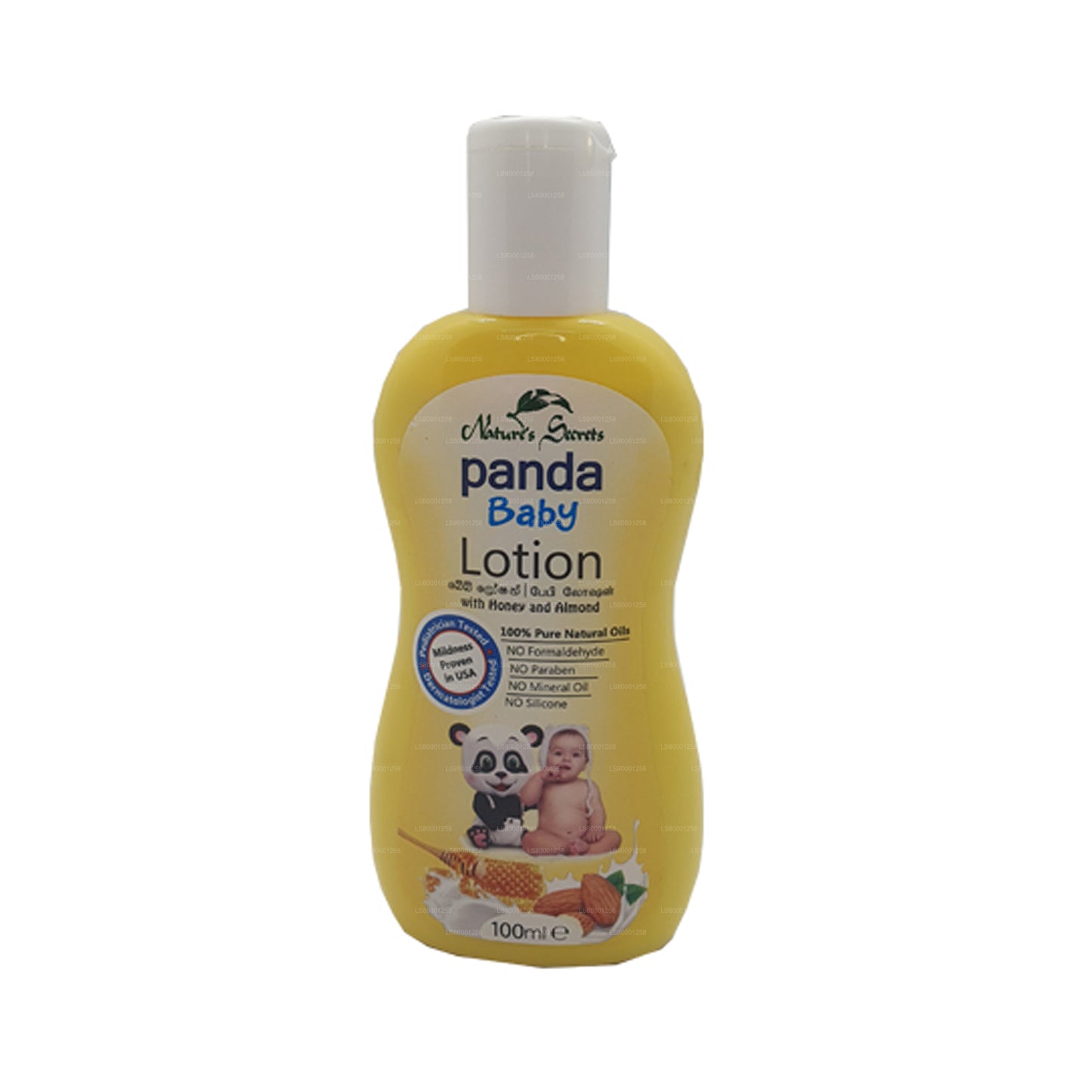 Lotion pour bébé Nature`s Secrets Panda (100 ml)