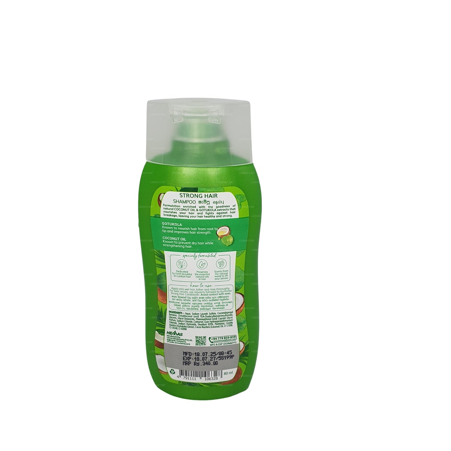 Shampoing Cheveux Forts Kumarika