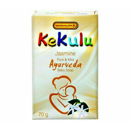 Savon ayurvédique pour bébé Siddhalepa Kekulu Jasmine (70g)