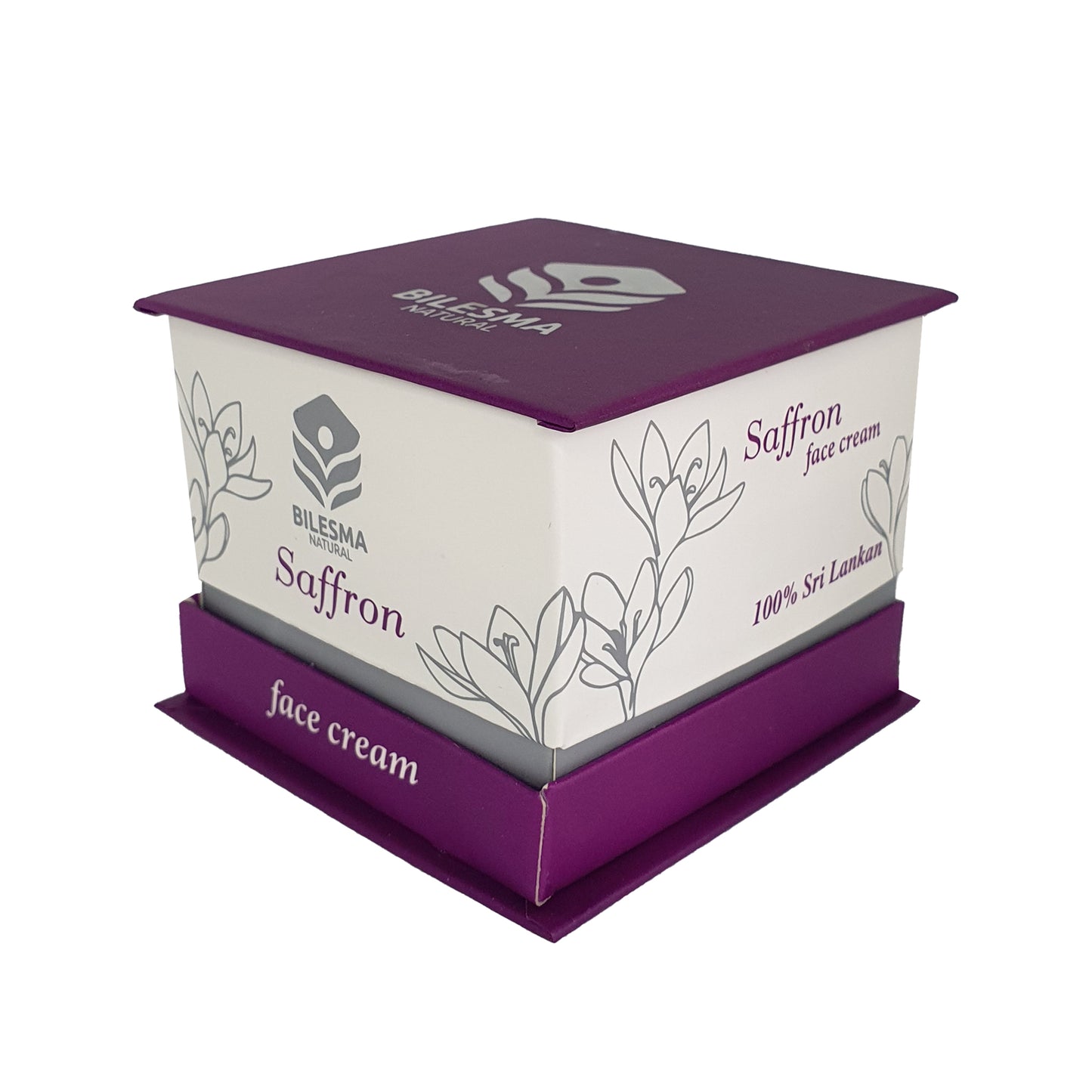 Crème Visage au Safran Naturel Bilesma (50 ml)