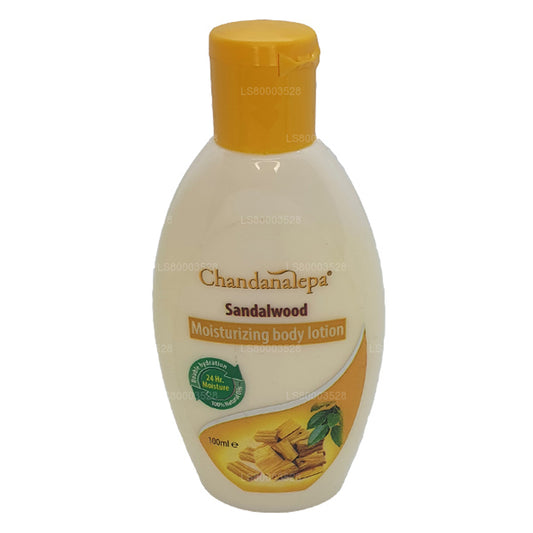 Lotion pour le corps Chandanalepa au bois de santal (100 ml)