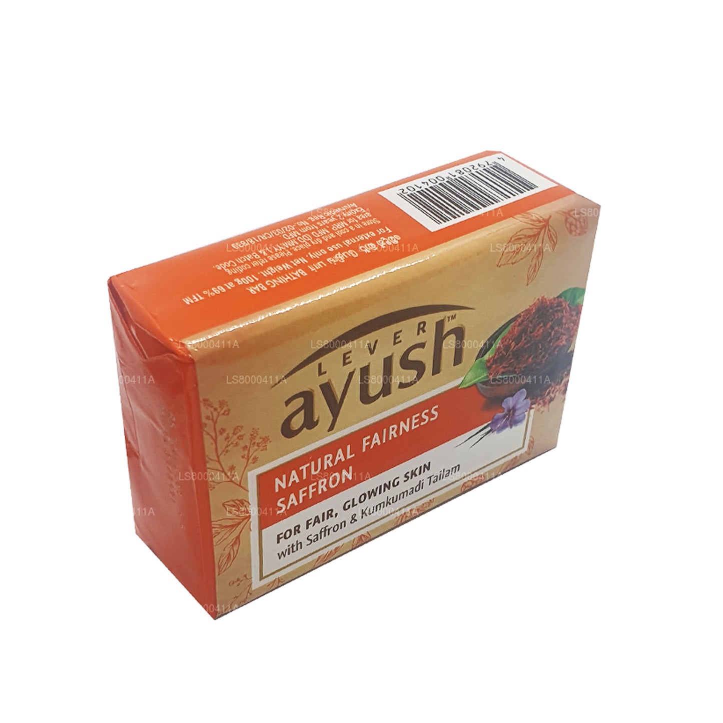 Savon au safran Lever Ayush Natural Fairness (100 g)