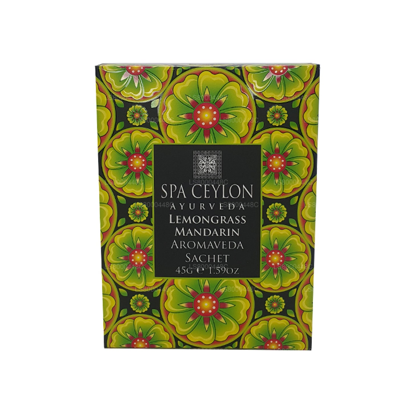 Sachet aromatique Spa Ceylan à la citronnelle et à la mandarine Aromaveda (45 g)