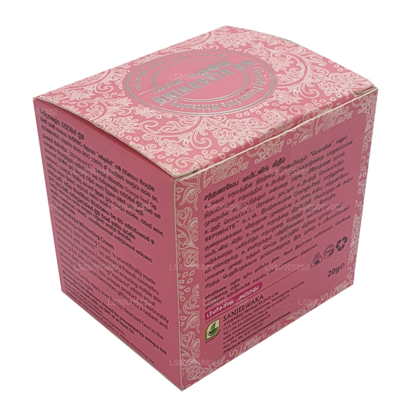 Crème blanchissante Chandanalepa (20g)