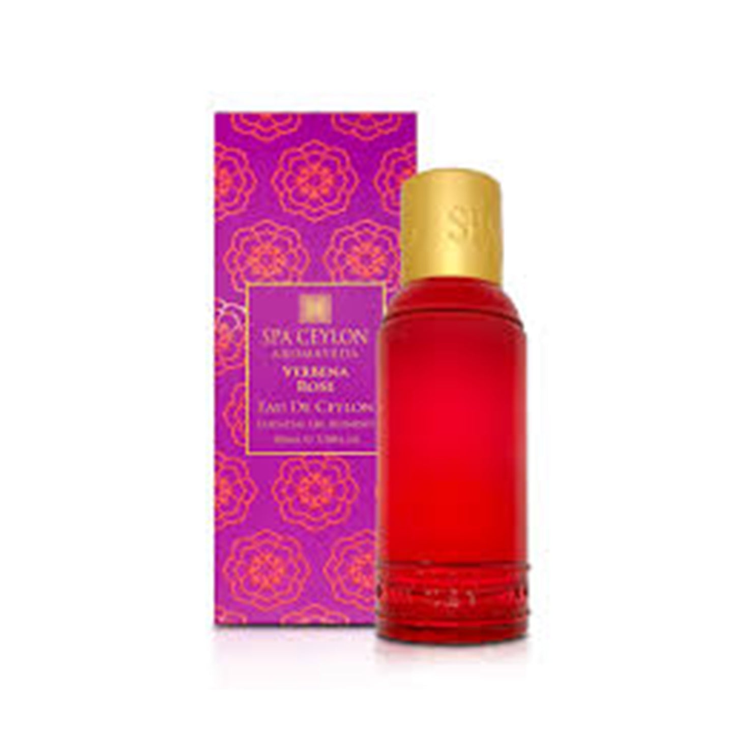 Eau de Cologne Rafraîchissante Verveine Rose Spa Ceylon (100 ml)