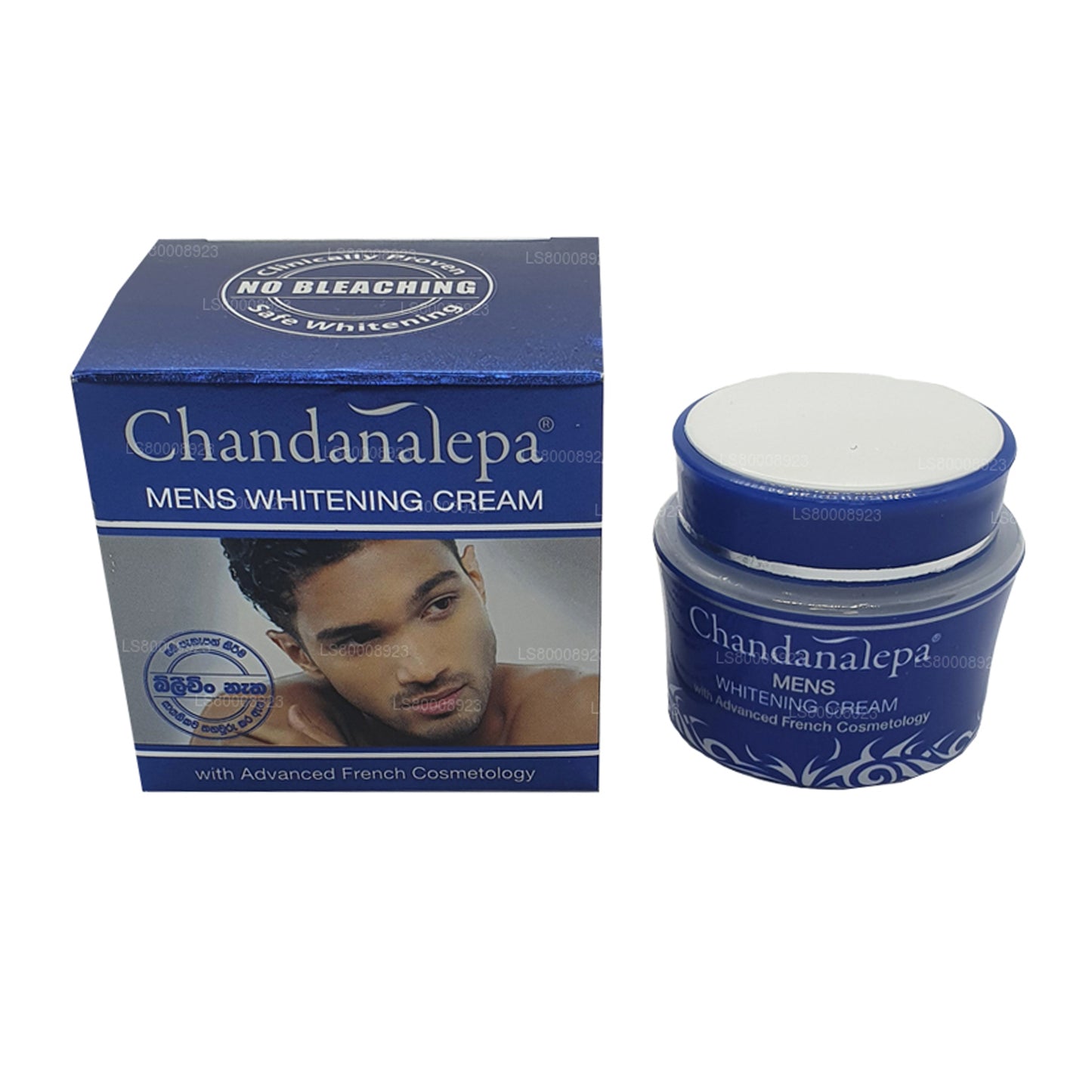 Crème blanchissante pour hommes Chandanalepa (20g)