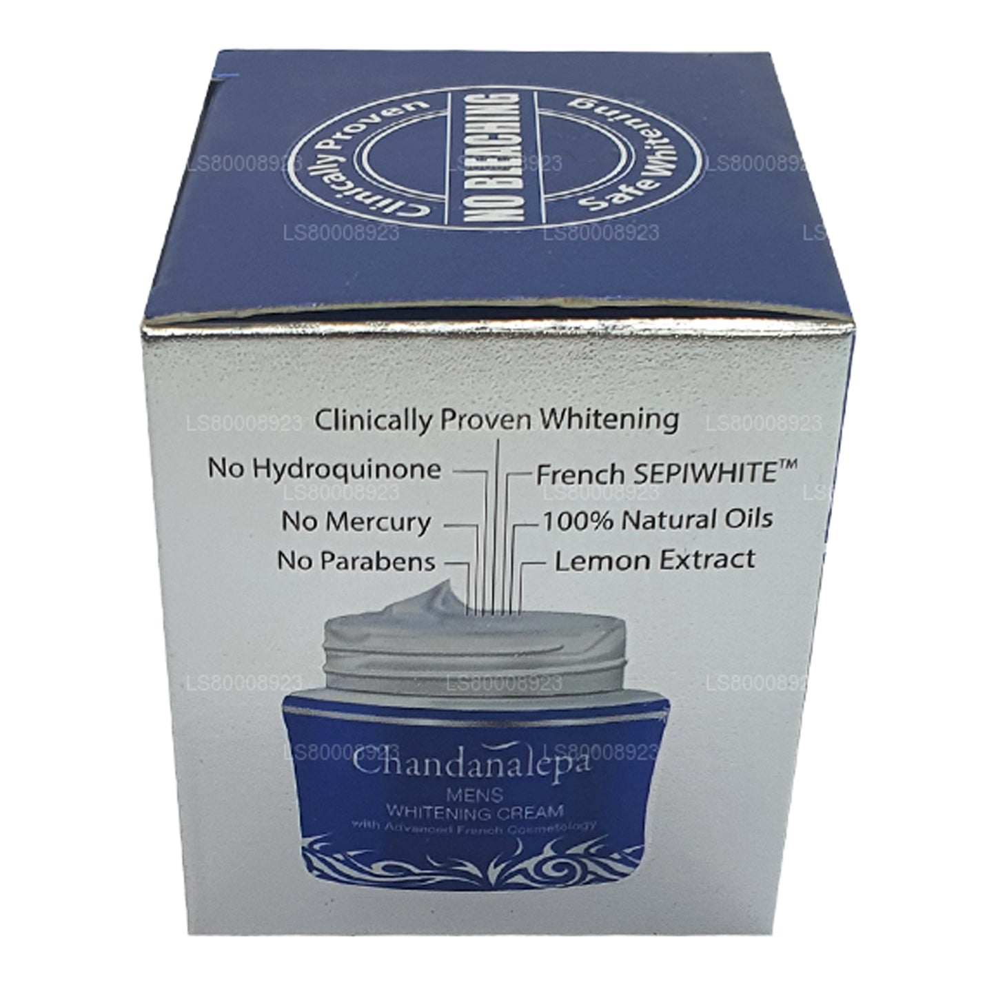 Crème blanchissante pour hommes Chandanalepa (20g)