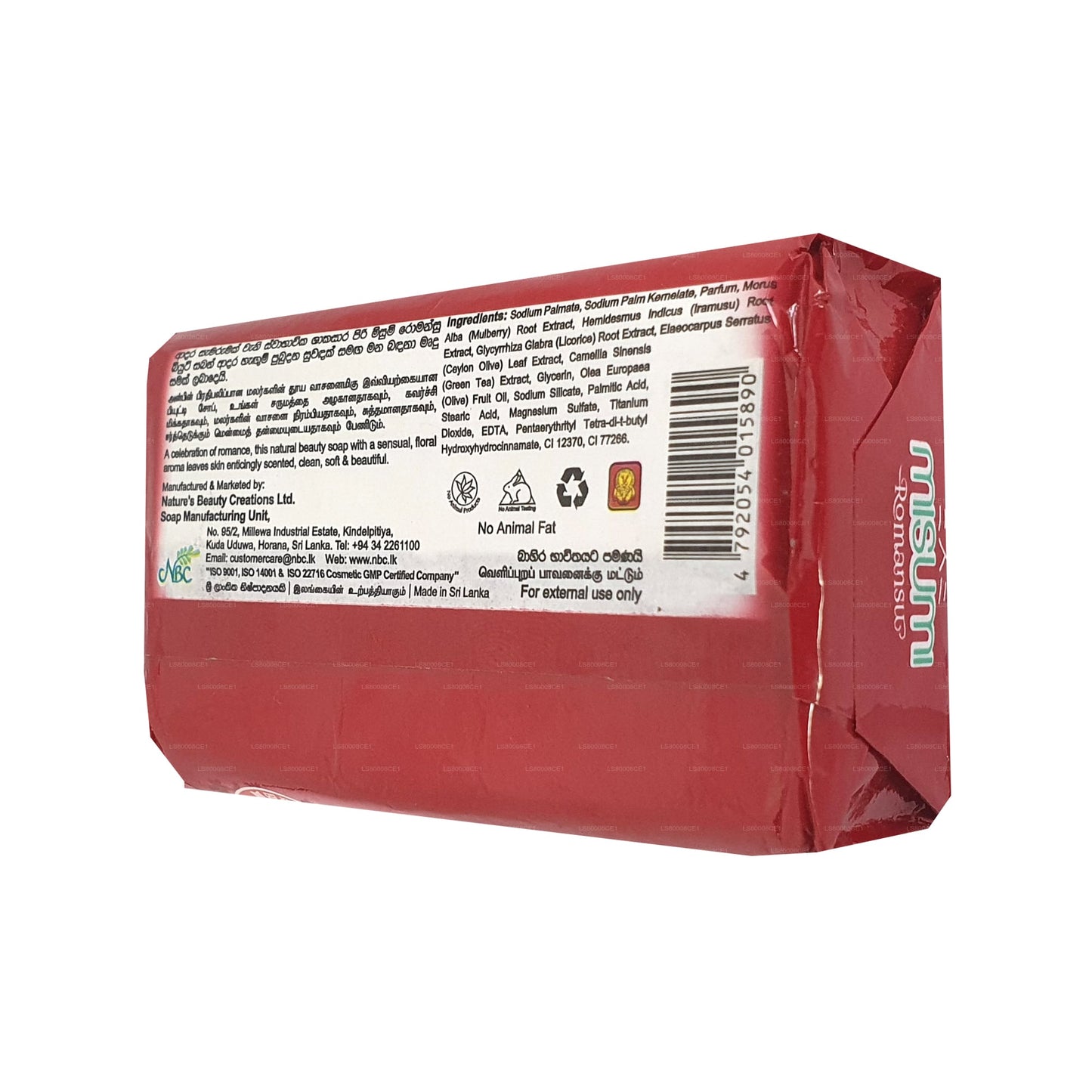 Savon de beauté Misumi Romansu