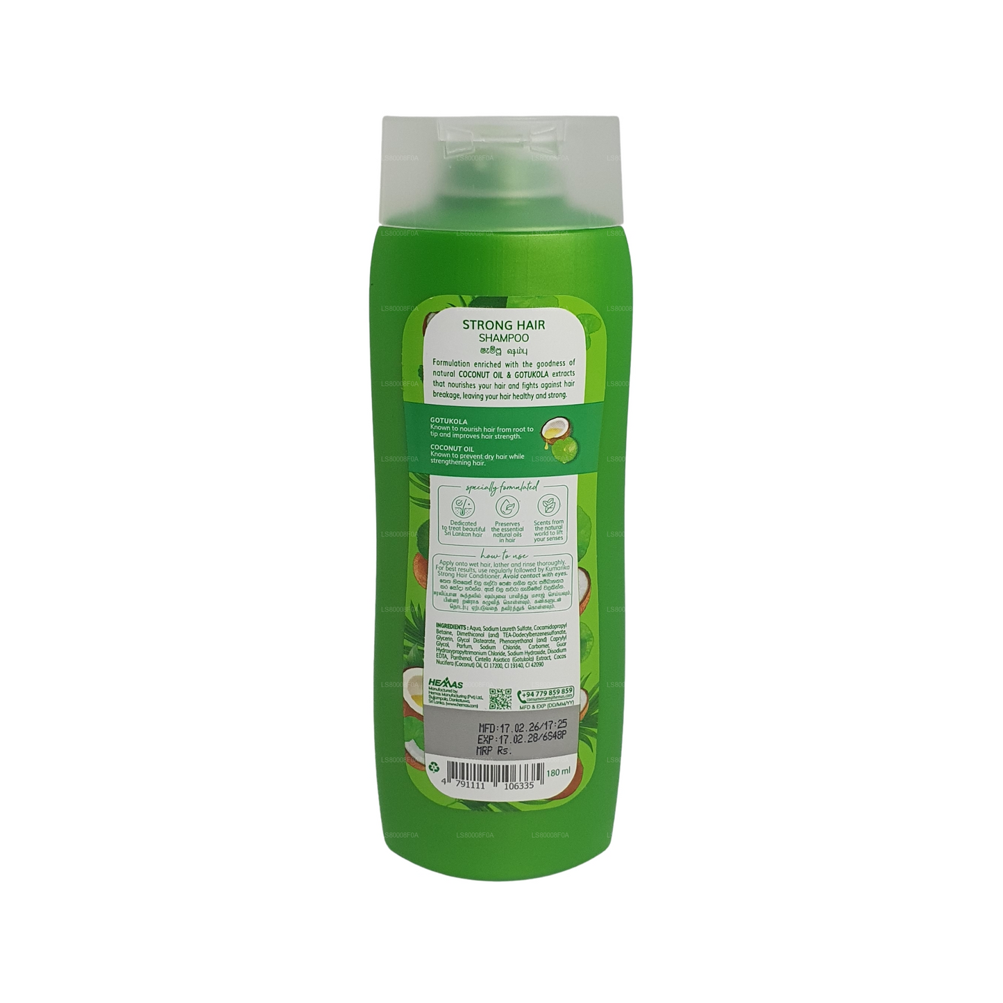 Shampoing Cheveux Forts Kumarika