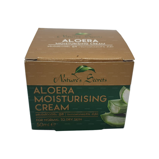 Crème hydratante Nature's Secrets Aloera (50 ml)