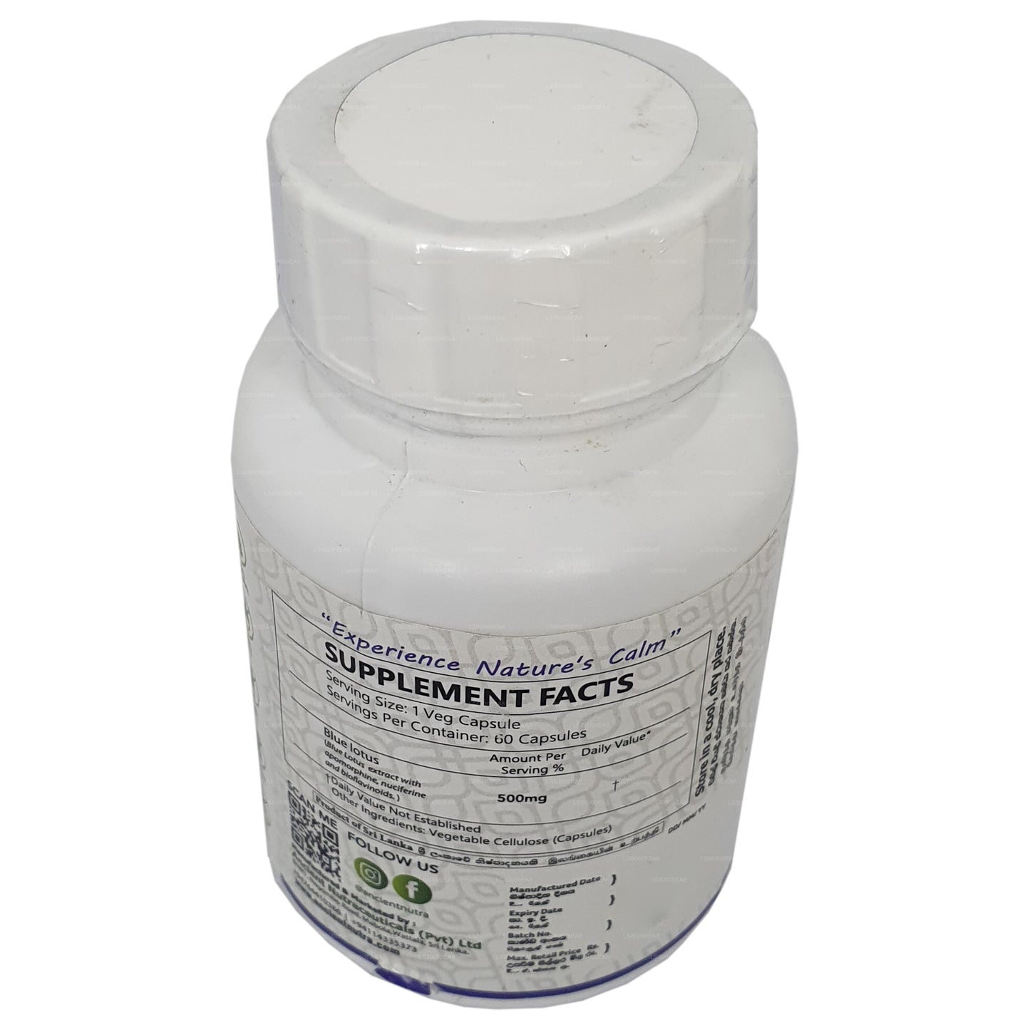 Lotus bleu Ancient Nutra (60 gélules)