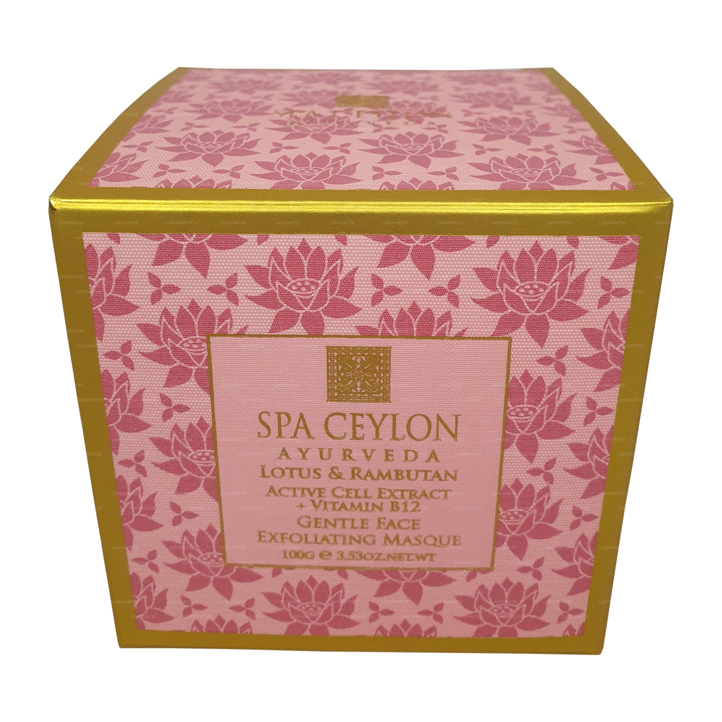 Spa Ceylon Lotus & Rambutan Active Cell Extract + Vitamin B Plus Gentle Face Exfoliating Masque (100g)