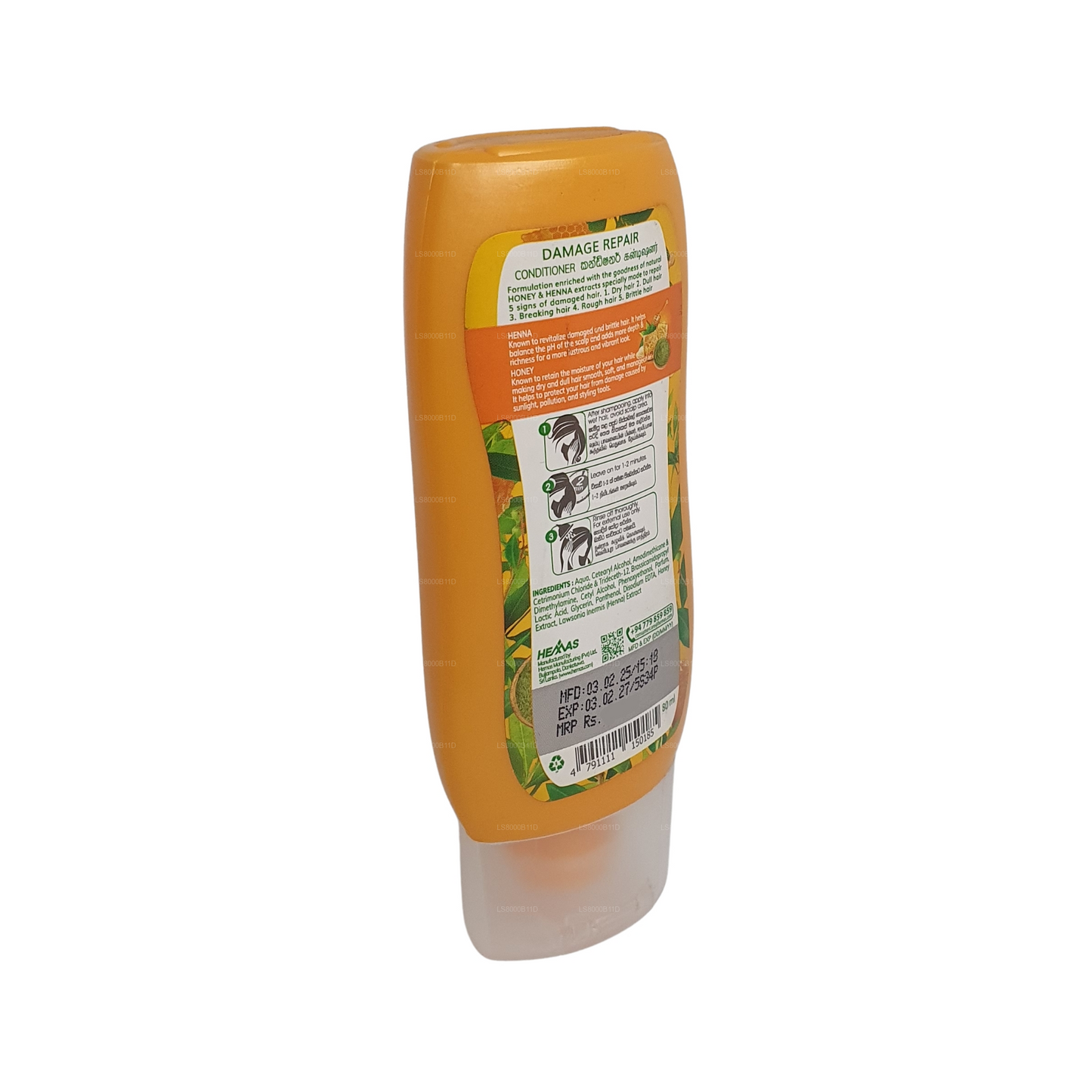 Après-shampoing réparateur Kumarika Damage (80 ml)