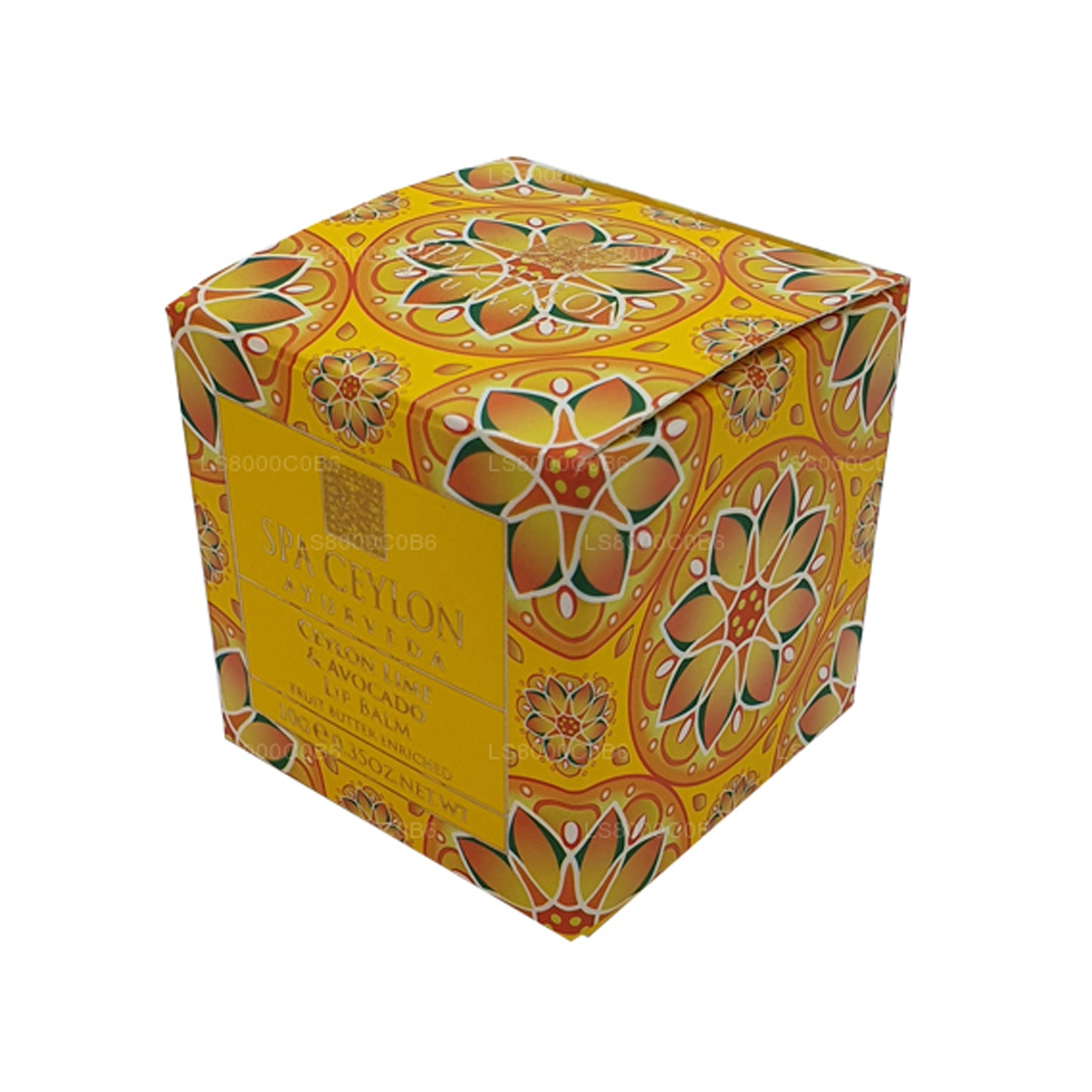 Spa Ceylon Baume à lèvres à la lime de Ceylan et à l'avocat (10 g)