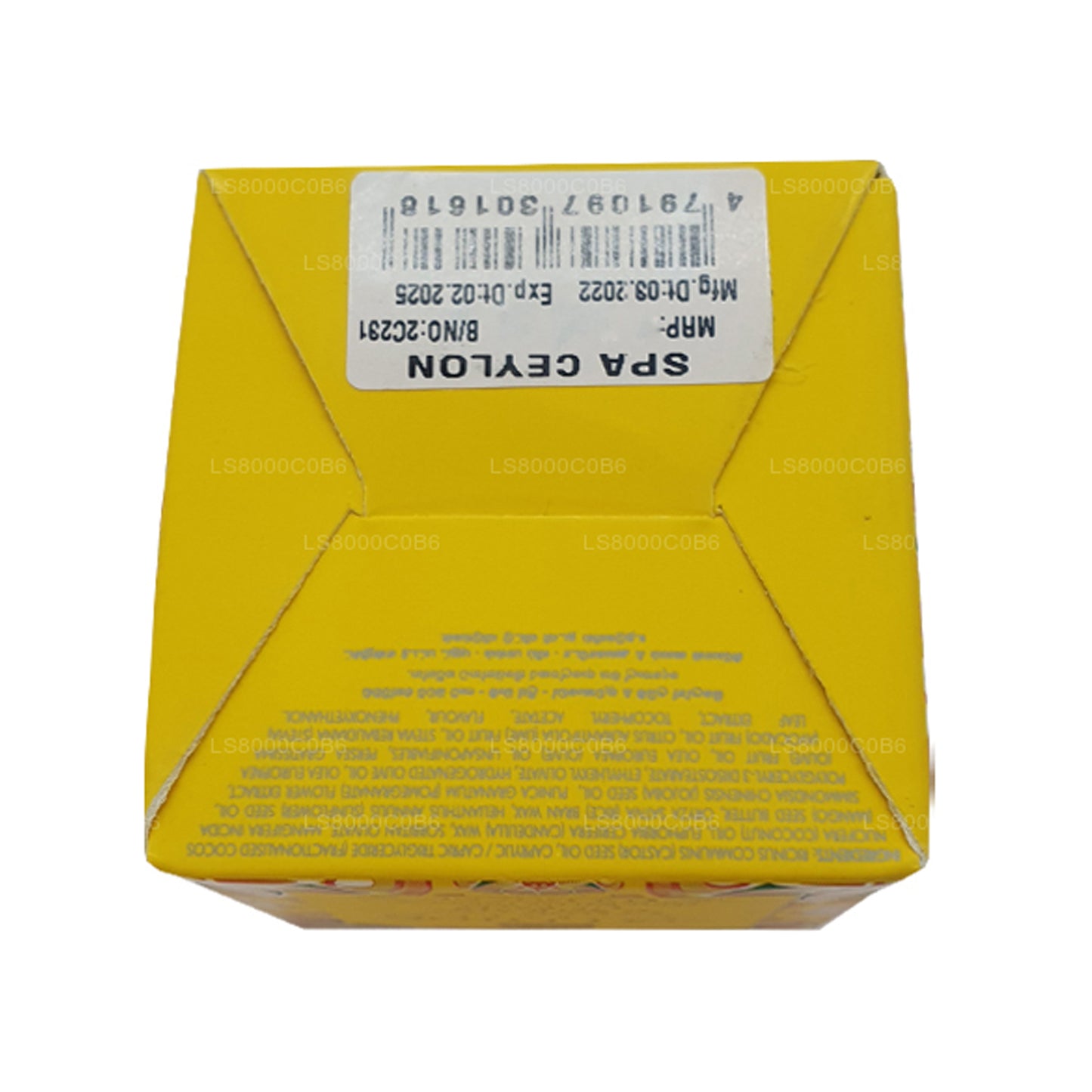 Spa Ceylon Baume à lèvres à la lime de Ceylan et à l'avocat (10 g)