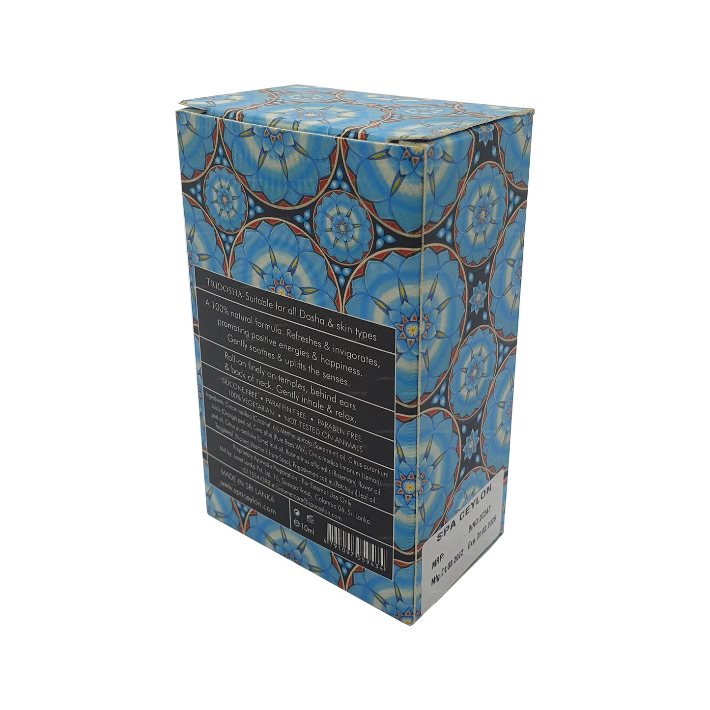 Baume régénérant Spa Ceylon Happy à appliquer en rouleau (10 ml)