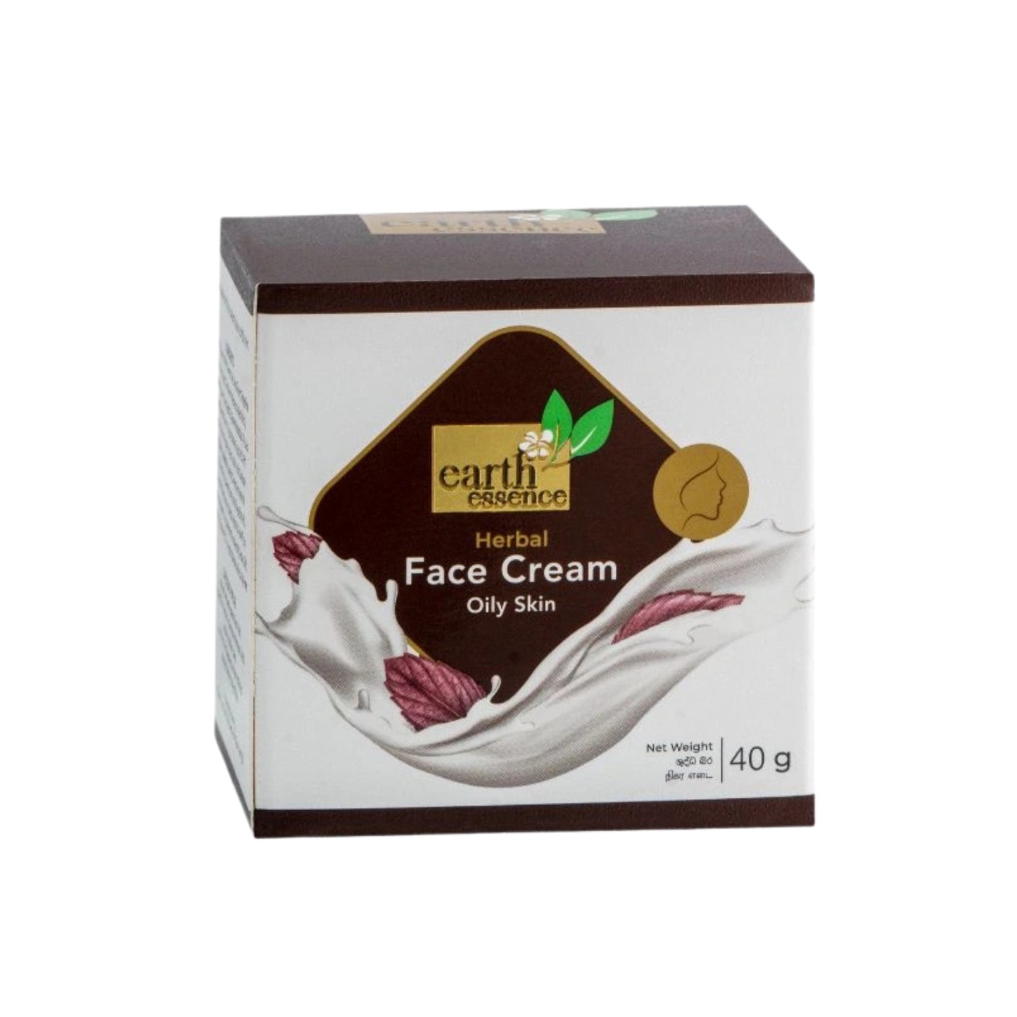 Crème visage Earth Essence - Peaux grasses (40 g)