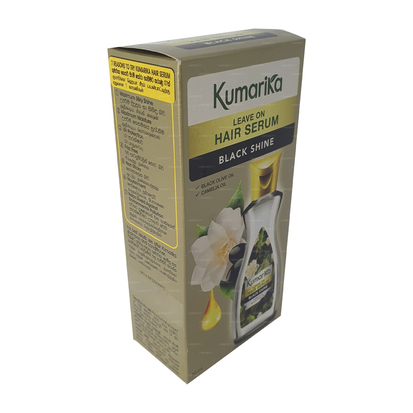 Sérum capillaire Kumarika Black Shine (50 ml)