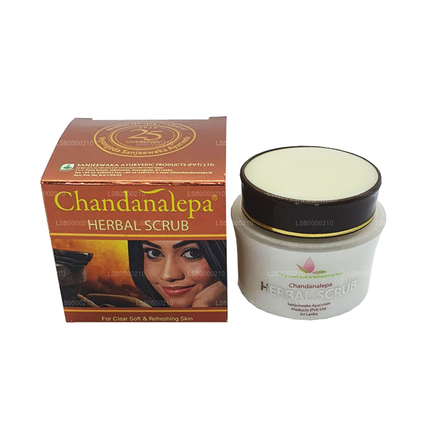 Gommage aux herbes Chandanalepa (40g)