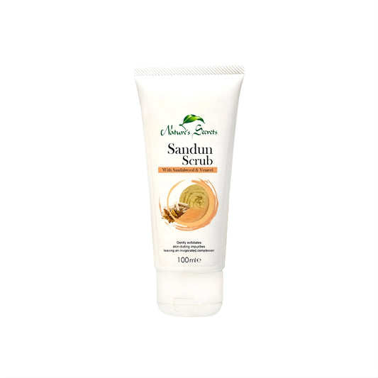 Exfoliant Nature`s Secrets au bois de santal et au venivel (100 ml)