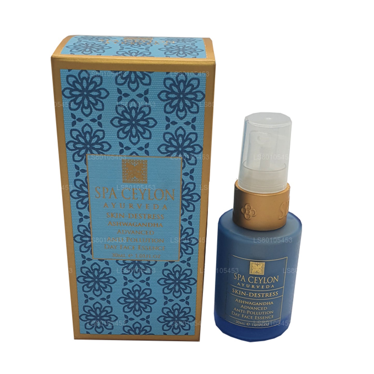 Spa Ceylon Skin Destress Ashwagandha Essence de jour anti-pollution avancée pour le visage (30 ml)