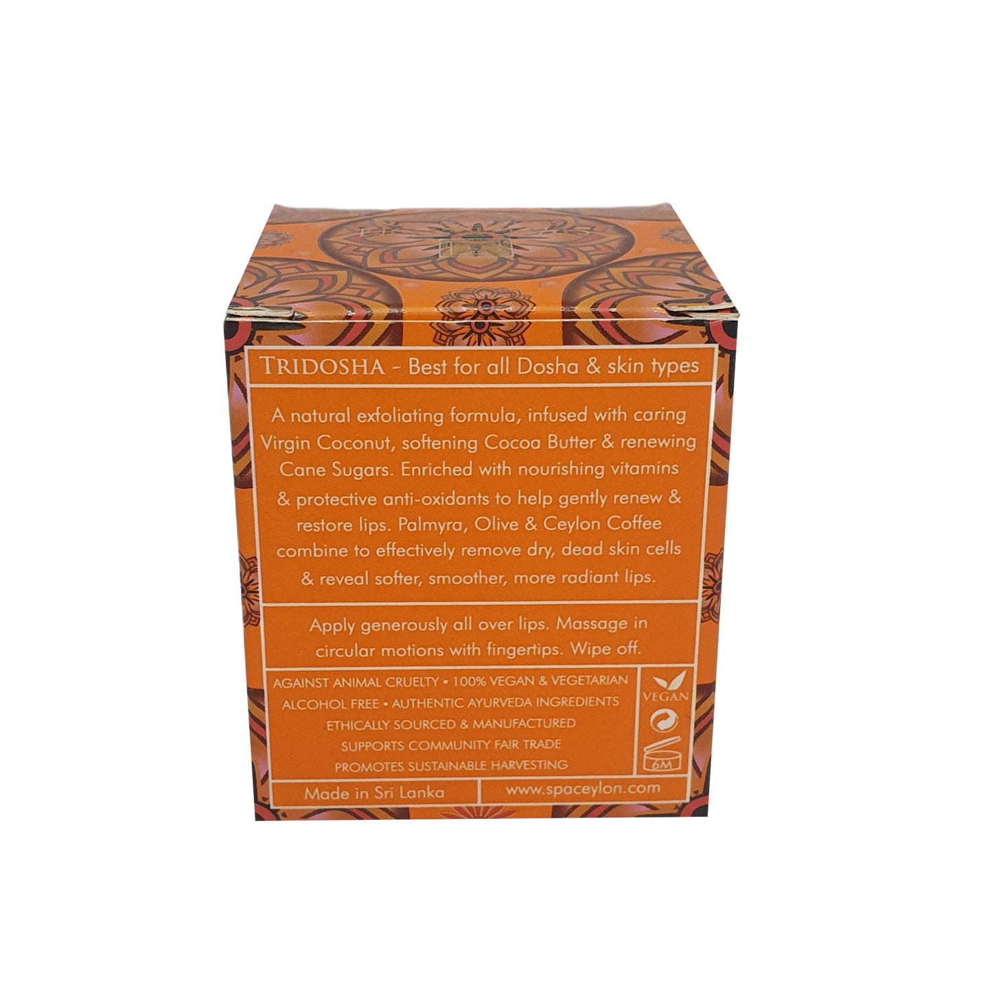 Spa Ceylon Ceylan Coffee with Cocoa - Gommage pour les lèvres (25 g)