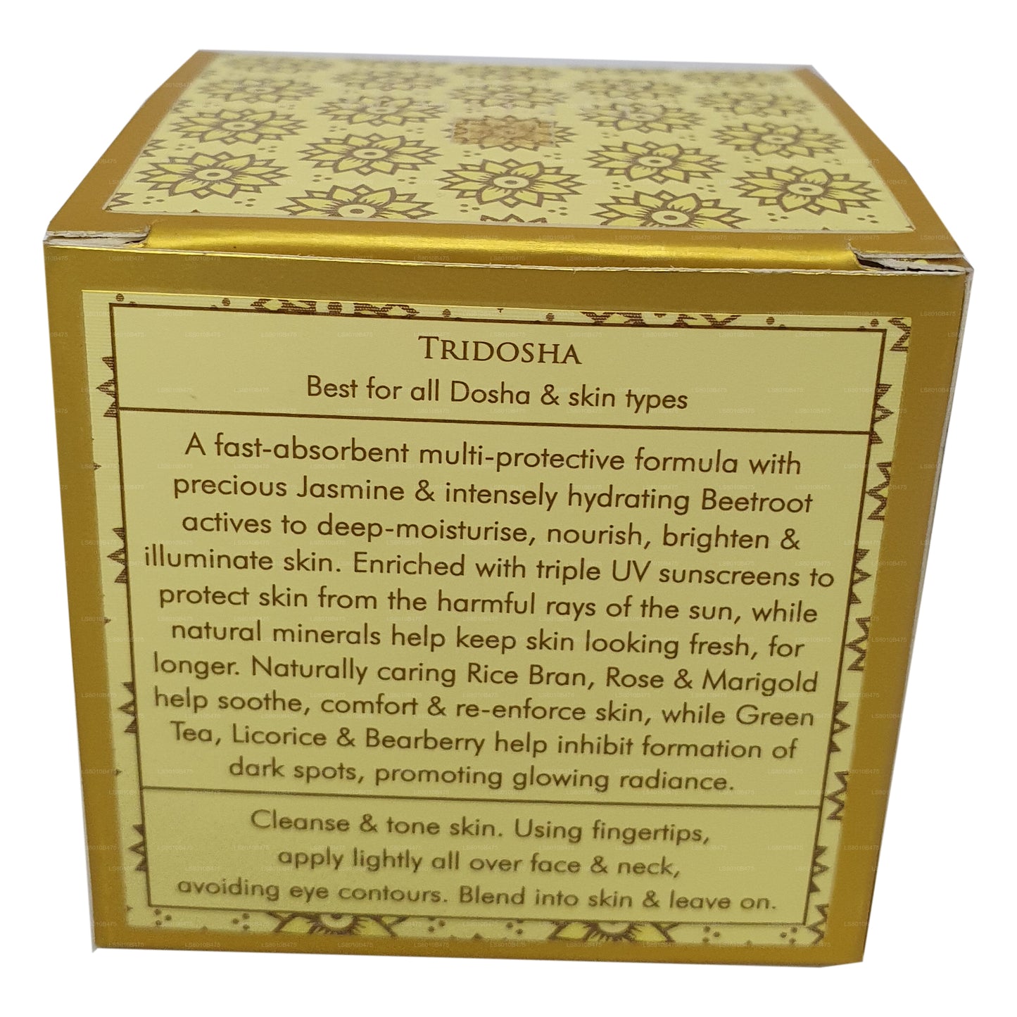 Protecteur facial illuminateur au jasmin blanc Spa Ceylan (50 g)