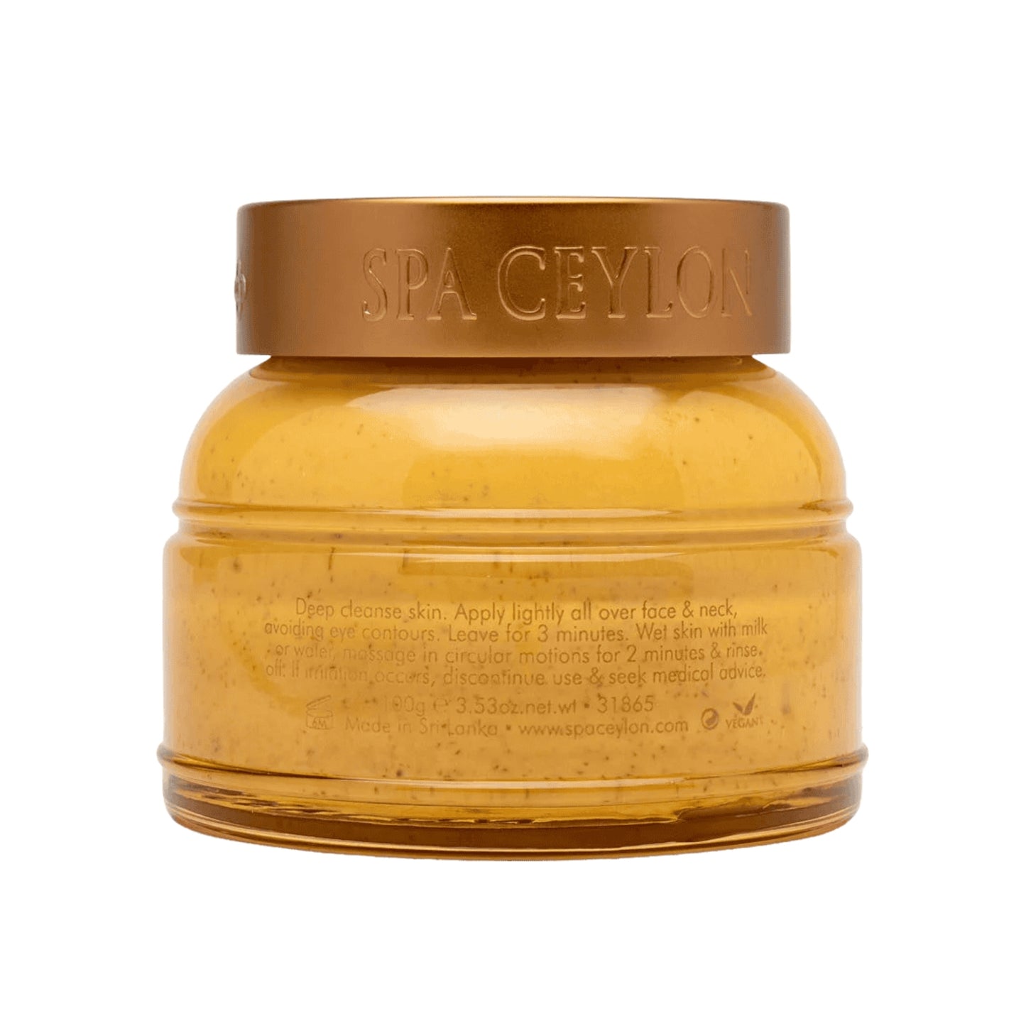 Exfoliant rajeunissant pour le visage Spa Ceylon White Rice (100 g)