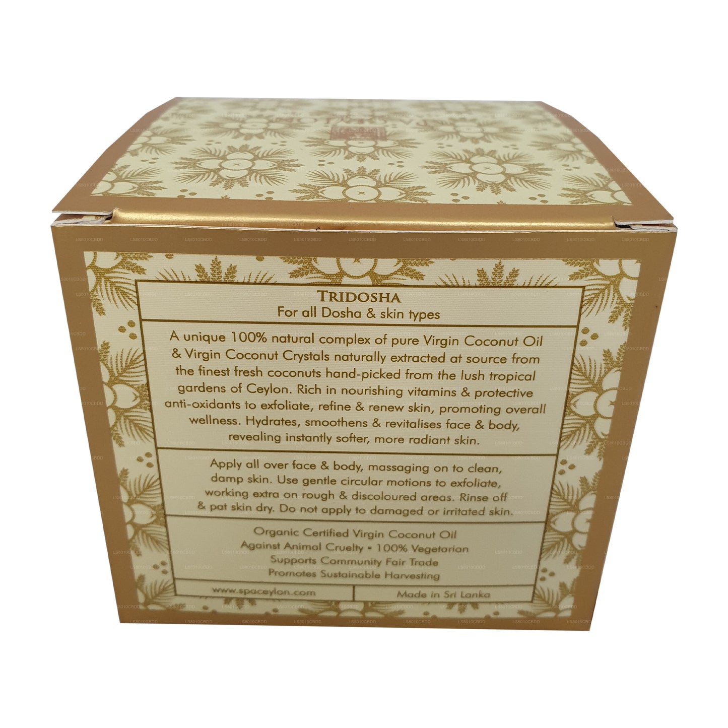 Gommage raffinant pour le visage et le corps à la noix de coco vierge Spa Ceylon (100 g)