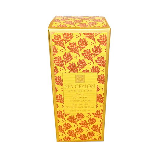 Sérum de traitement régénérant Spa Ceylon True Curcuma à la vitamine C Glow (30 ml)