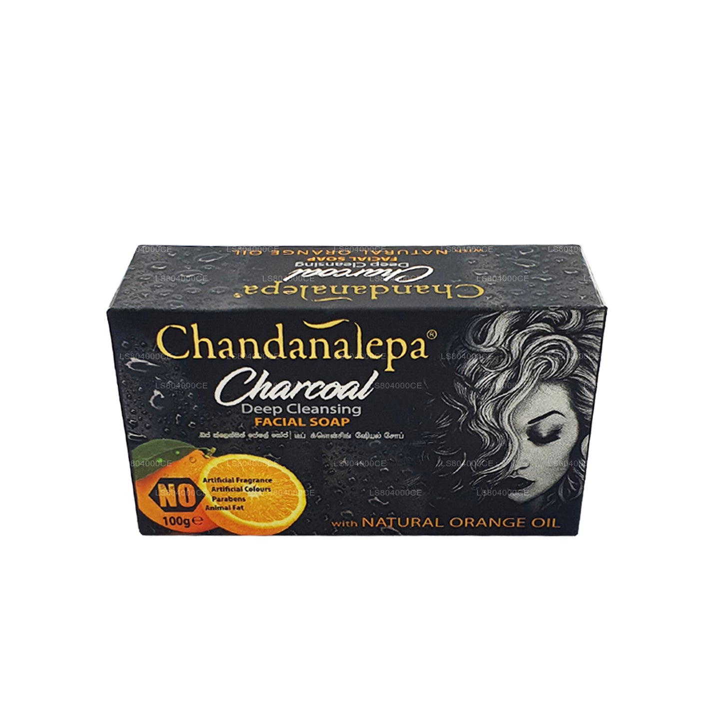 Barre nettoyante en profondeur au charbon Chandanalepa (100 g)