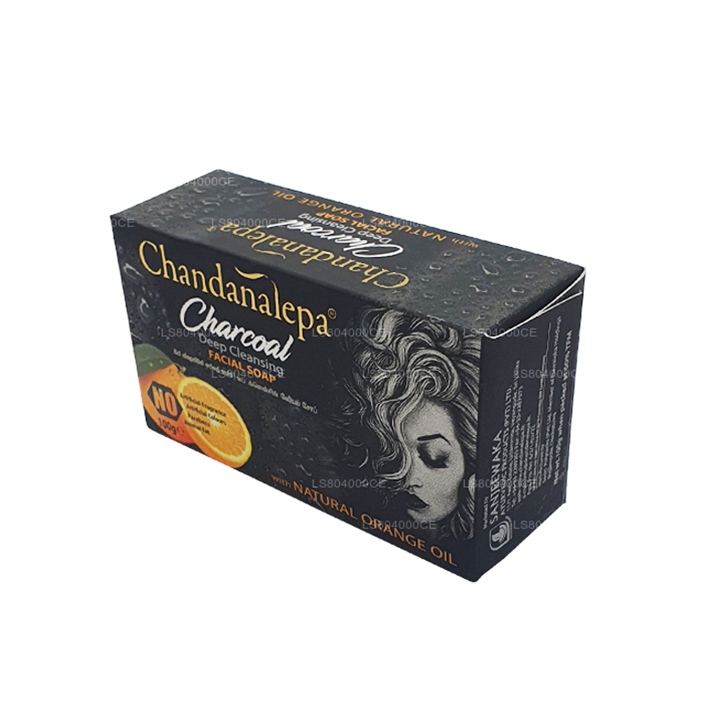 Barre nettoyante en profondeur au charbon Chandanalepa (100 g)