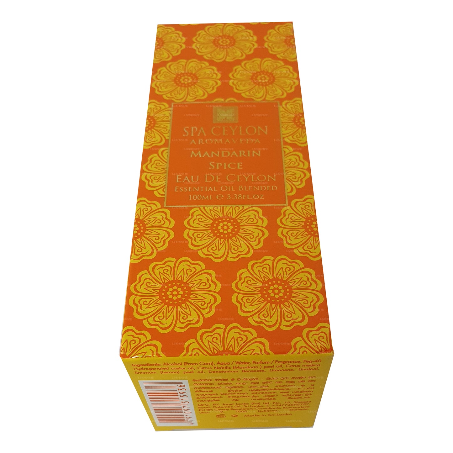 Spa Ceylon Mandarin Spice Eau de Ceylan (100 ml)